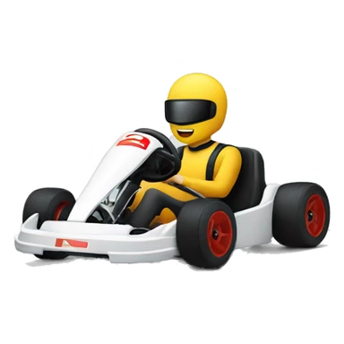 Go kart sticker