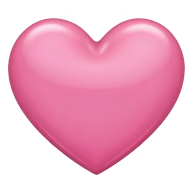 Corazón rosado para todo a la mitad  sticker