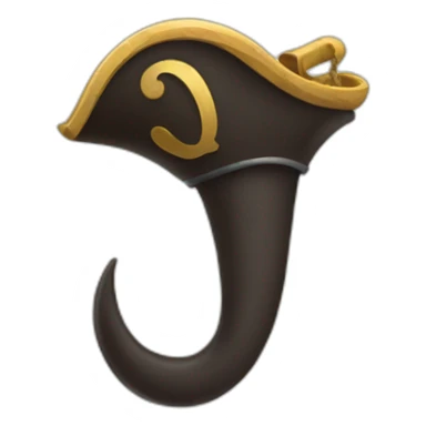 pirate hook sticker