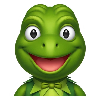 Kermit the frog sticker