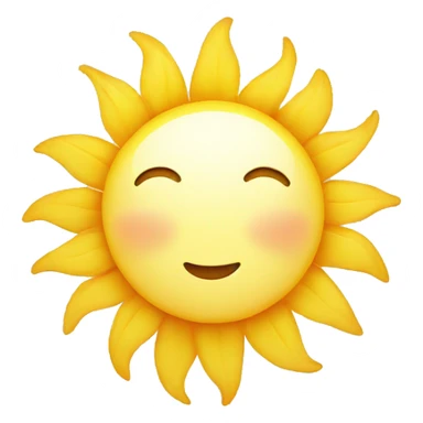 summer sun sticker