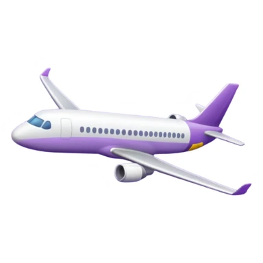 Light purple airplane window  sticker