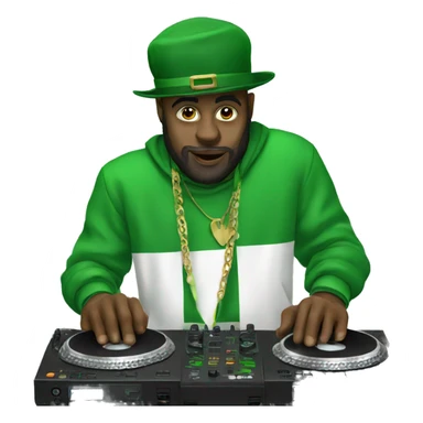 dj st patrick sticker