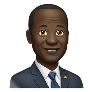 Alassane ouattara sticker