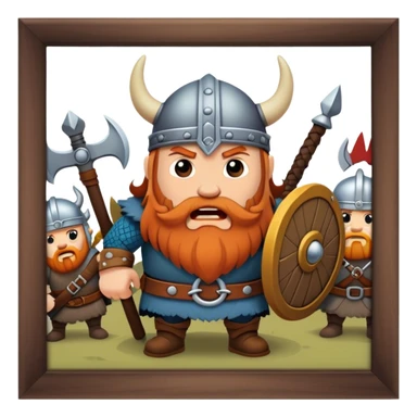 Guerra vikinga sticker