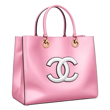 shopping bag, victoria secret, chanel sticker