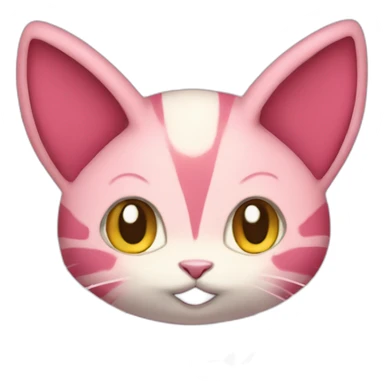 Skitty pokemon sticker