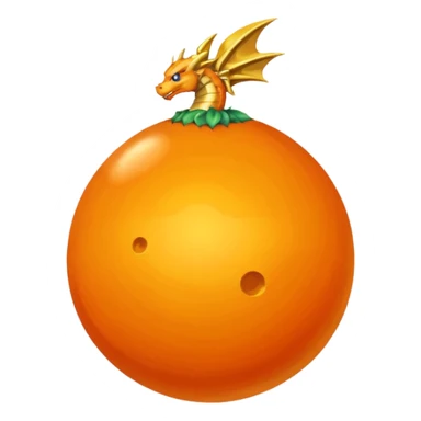 4 star dragon ball from dragon ball z sticker