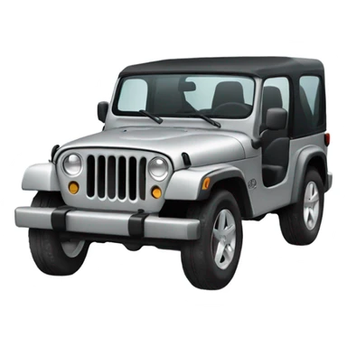 Gray Jeep  sticker