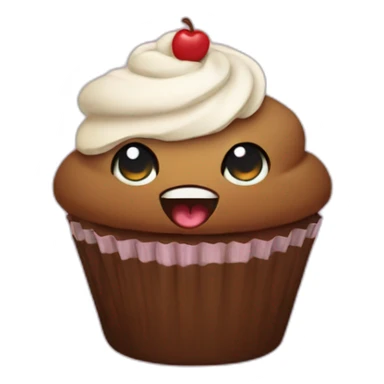 poopcake sticker