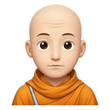 Cosmic/space monk sticker