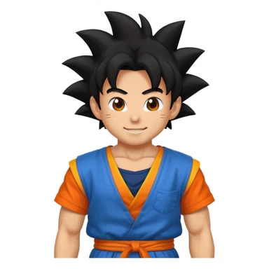 Goku emoji whatsapp sticker