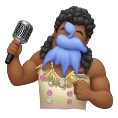 Party karaoke sticker