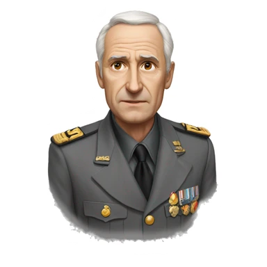 photorealistic Viktor Chernomyrdin sticker