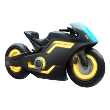 tron light bike sticker
