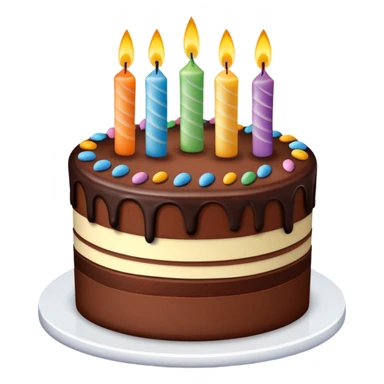 happy birthday cake for Sam sticker