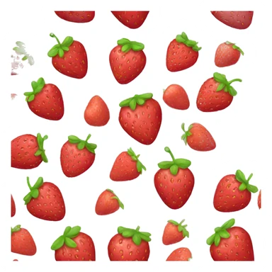 strawberry cupcake sticker