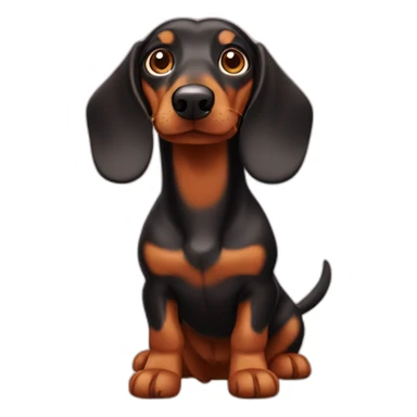dachshound sticker