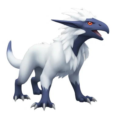 Nargacuga-Absol-Pokémon Full Body sticker