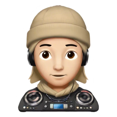 DJ WHIT A BENNIE sticker