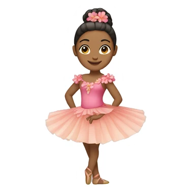 bailarina de hula sticker