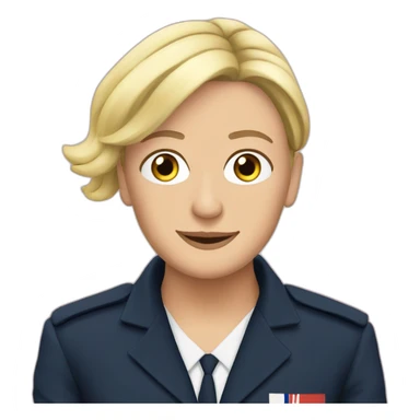 Marine lepen sticker