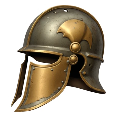 Old roman helmet sticker