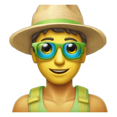 s sommes en vacances et nous sommes pas inquiet sur ce point vision des vacances sticker