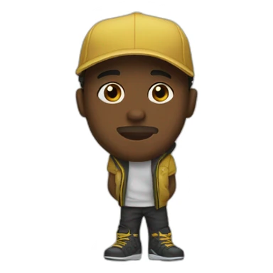 Zola rappeur sticker