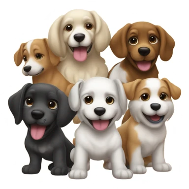 Perritos sticker