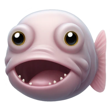 blob fish  sticker
