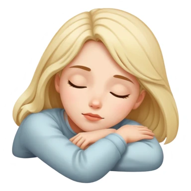 dreaming girl in solitude sticker