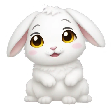 Cute Anime Rabbit sticker