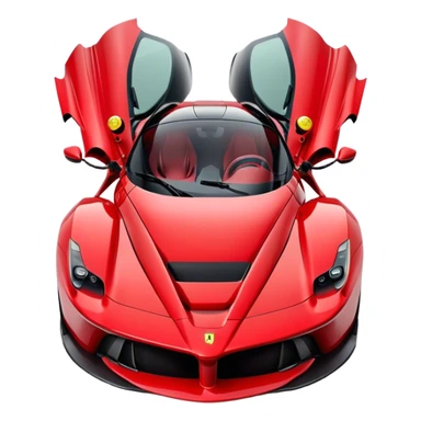 Ferrari LaFerrari - Ferrari (Model Year: 2022) (Iconic colour: Red) sticker