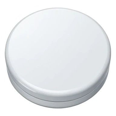 white round pill generic pharmaceutical tablet no text sticker