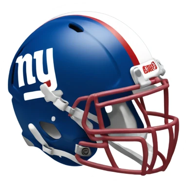 New York Giants helmet sticker