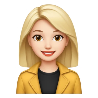 Fashion girl sticker