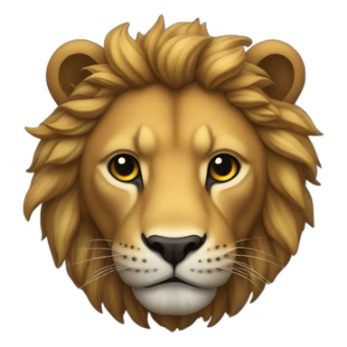 Cabeza de león de colores con cachucha negra tipo culiacan sticker