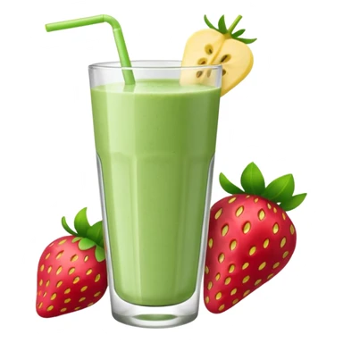 strawberry banana spinach smoothie  sticker
