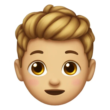 baby bonk bow sticker