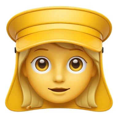 Sun Visor,yellow sticker