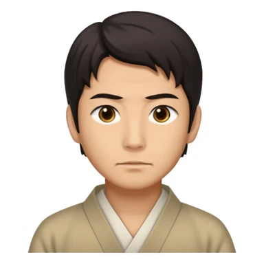 japanese man sticker
