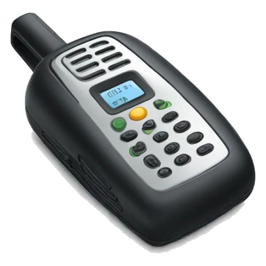 Walkie talkie sticker