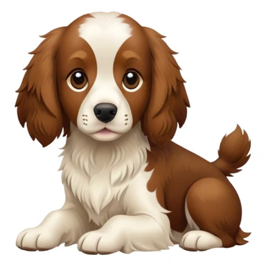 dog breed breton spaniel sticker