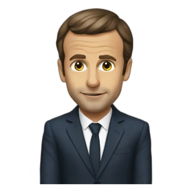 Emanuele macron sticker