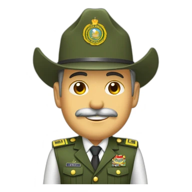 SUBOFICIAL MAYOR EJERCITO TIERRA CANOSO Y 60 AÑOS sticker