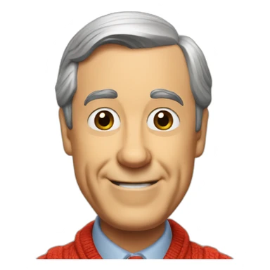 Mister Rogers  sticker
