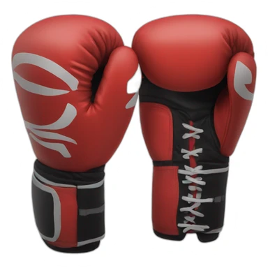 boxe gloves sticker