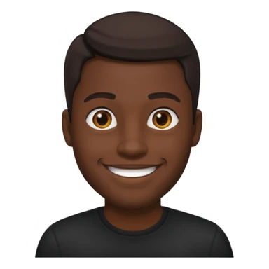 ⁶🤷🏾‍♂️⁷ change color of the shirt to black  sticker