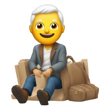 Giacomo en la Plaza Mayor sticker